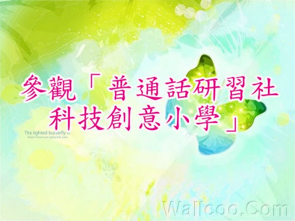 參觀「普通話研習社科技創意小學」